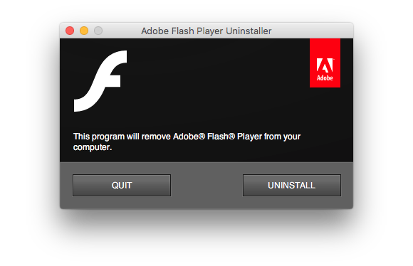 Mac Os X Uninstall Flash Player